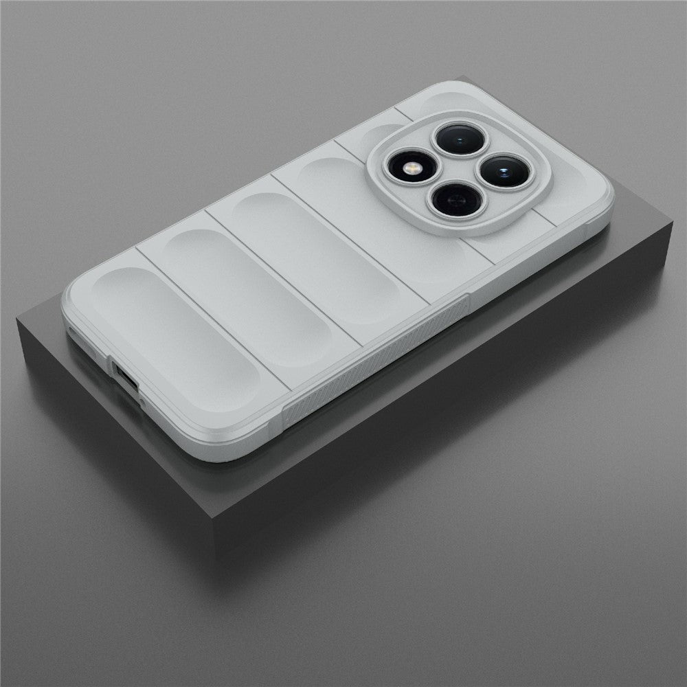For Xiaomi Redmi Note 15 Pro 5G (Global) Case Anti-Drop Soft TPU Rugged Phone Back Cover - Light Grey