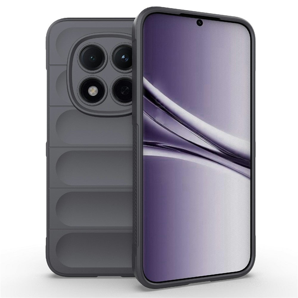 For Xiaomi Redmi Note 15 Pro 5G (Global) Case Anti-Drop Soft TPU Rugged Phone Back Cover - Dark Grey