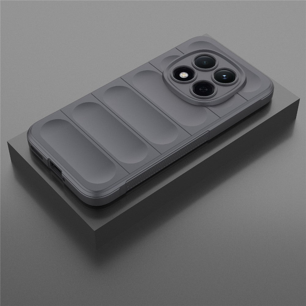 For Xiaomi Redmi Note 15 Pro 5G (Global) Case Anti-Drop Soft TPU Rugged Phone Back Cover - Dark Grey