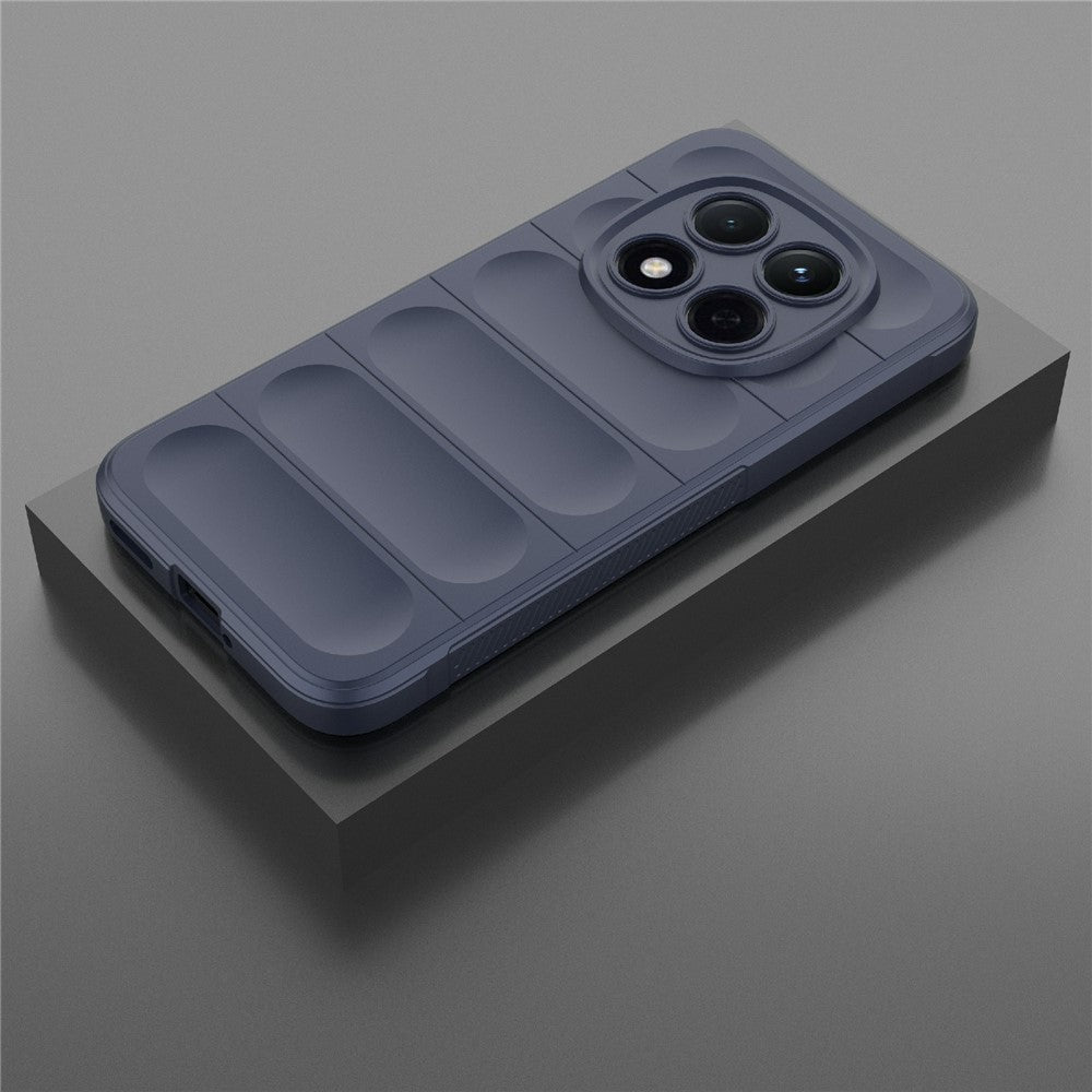 For Xiaomi Redmi Note 15 Pro 5G (Global) Case Anti-Drop Soft TPU Rugged Phone Back Cover - Dark Blue