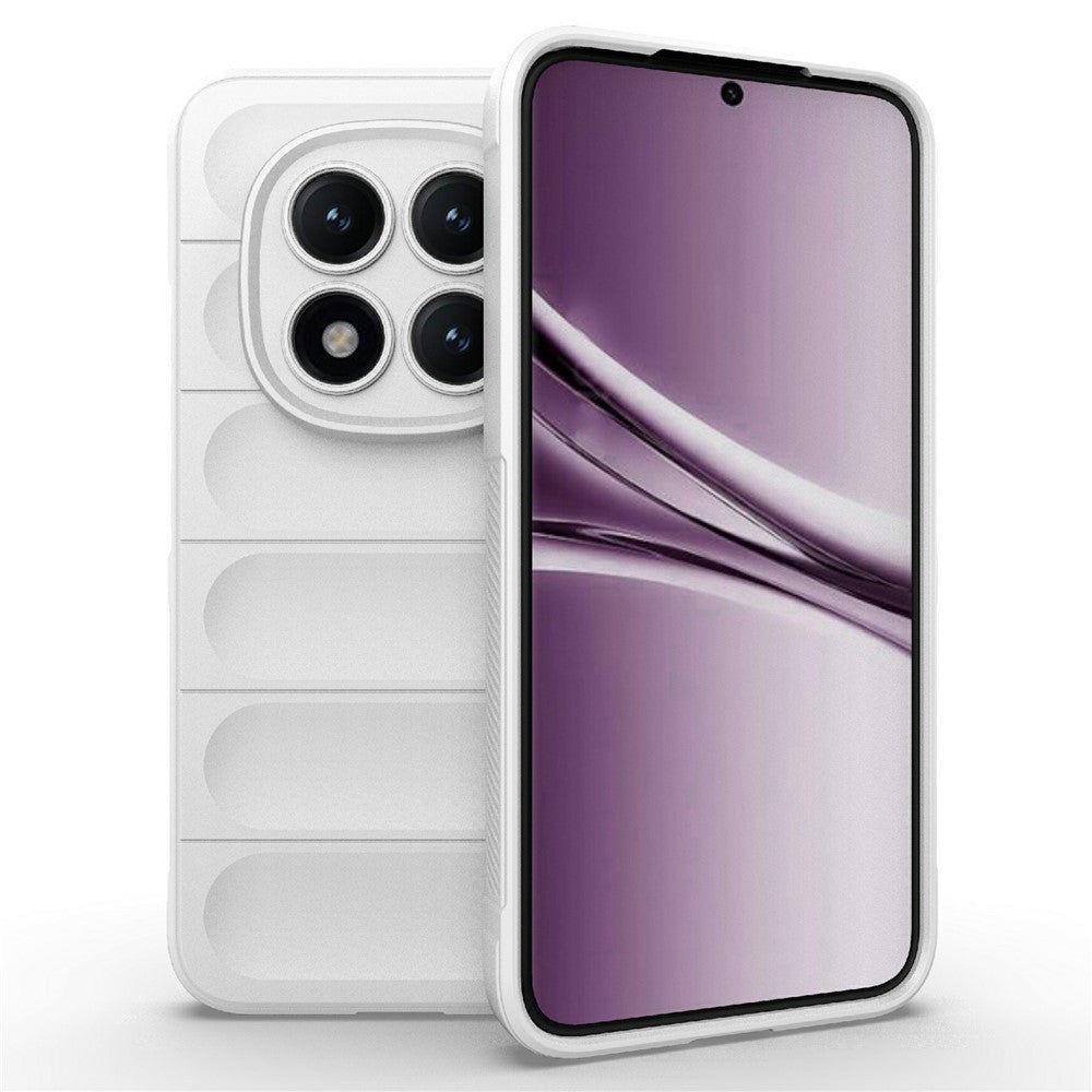 For Xiaomi Poco M8 Pro 5G / Redmi Note 15 Pro+ 5G (Global) Case Anti-Drop Soft TPU Rugged Phone Back Cover - White