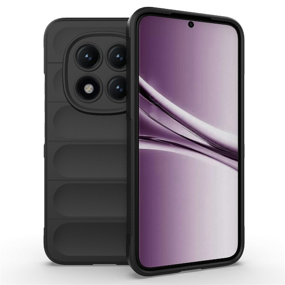 For Xiaomi Poco M8 Pro 5G / Redmi Note 15 Pro+ 5G (Global) Case Anti-Drop Soft TPU Rugged Phone Back Cover - Black