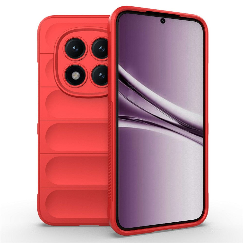 For Xiaomi Poco M8 Pro 5G / Redmi Note 15 Pro+ 5G (Global) Case Anti-Drop Soft TPU Rugged Phone Back Cover - Red