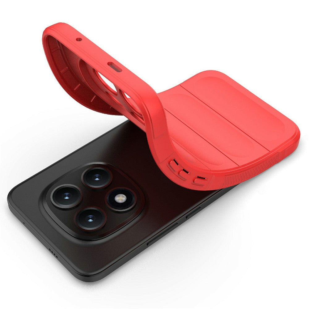 For Xiaomi Poco M8 Pro 5G / Redmi Note 15 Pro+ 5G (Global) Case Anti-Drop Soft TPU Rugged Phone Back Cover - Red