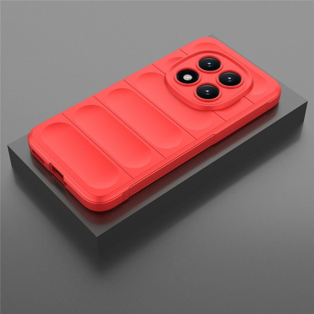 For Xiaomi Poco M8 Pro 5G / Redmi Note 15 Pro+ 5G (Global) Case Anti-Drop Soft TPU Rugged Phone Back Cover - Red