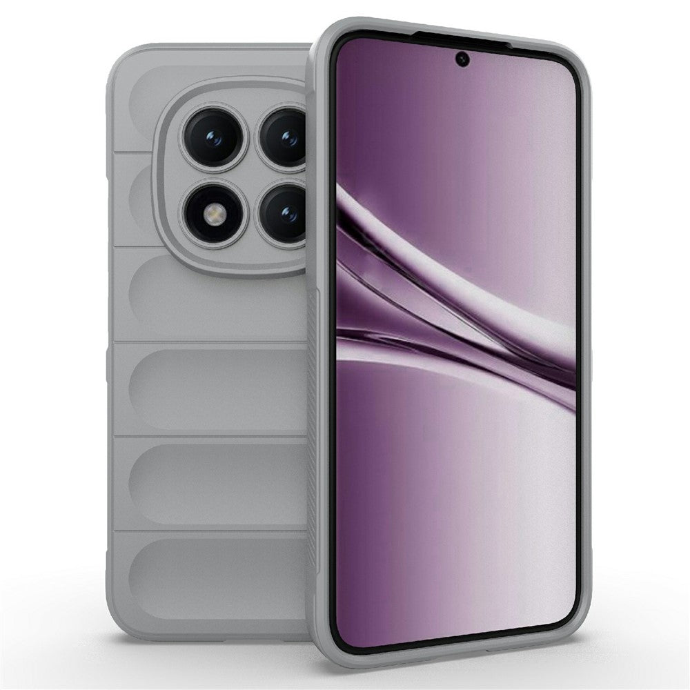 For Xiaomi Poco M8 Pro 5G / Redmi Note 15 Pro+ 5G (Global) Case Anti-Drop Soft TPU Rugged Phone Back Cover - Light Grey