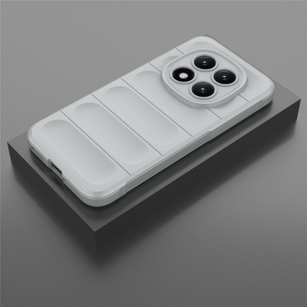 For Xiaomi Poco M8 Pro 5G / Redmi Note 15 Pro+ 5G (Global) Case Anti-Drop Soft TPU Rugged Phone Back Cover - Light Grey