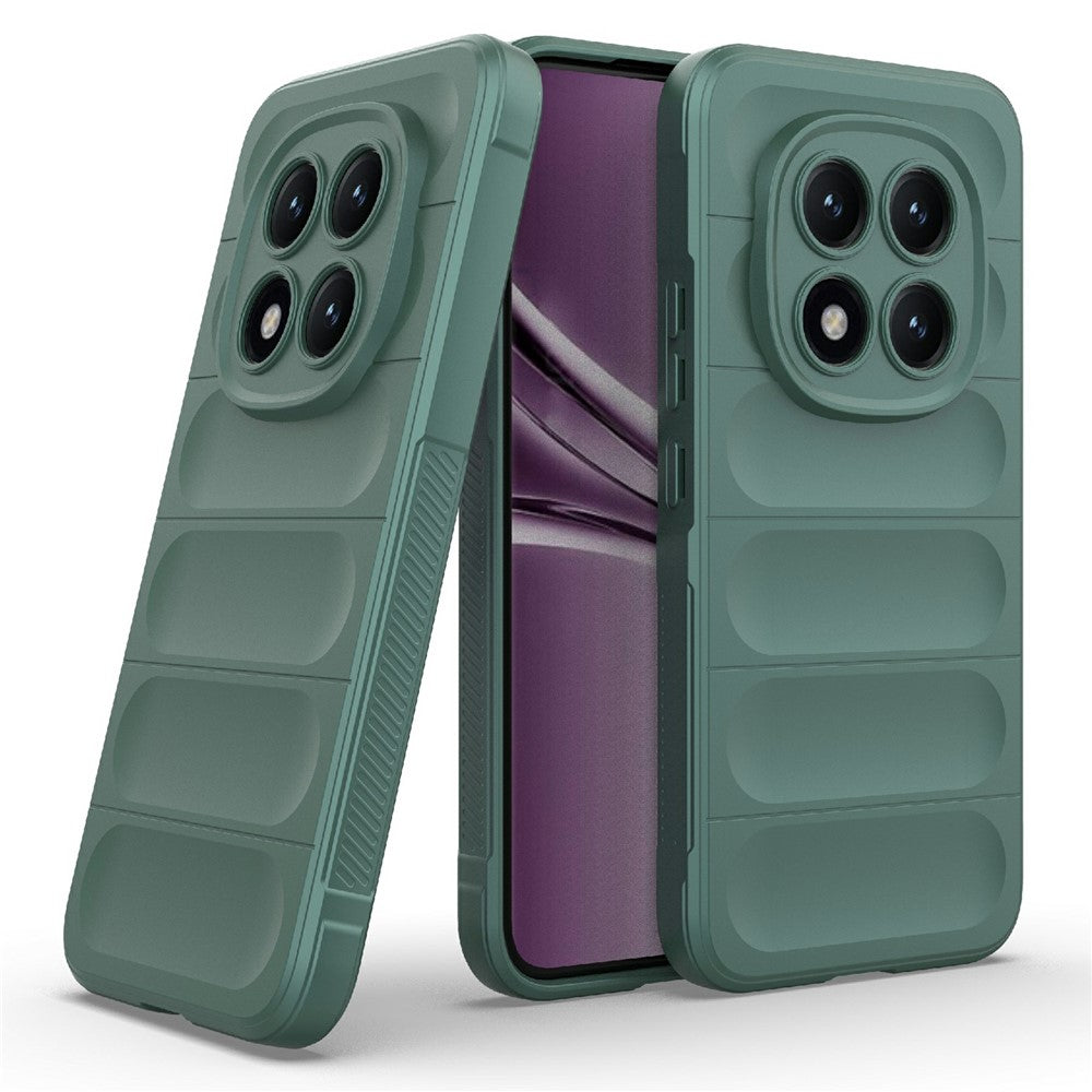 For Xiaomi Poco M8 Pro 5G / Redmi Note 15 Pro+ 5G (Global) Case Anti-Drop Soft TPU Rugged Phone Back Cover - Green