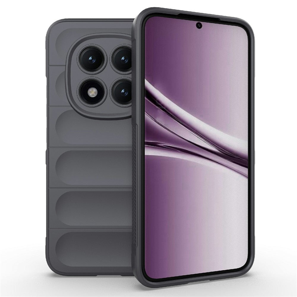 For Xiaomi Poco M8 Pro 5G / Redmi Note 15 Pro+ 5G (Global) Case Anti-Drop Soft TPU Rugged Phone Back Cover - Dark Grey