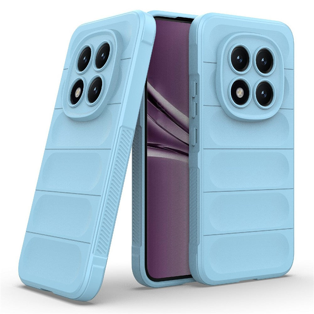 For Xiaomi Poco M8 Pro 5G / Redmi Note 15 Pro+ 5G (Global) Case Anti-Drop Soft TPU Rugged Phone Back Cover - Baby Blue