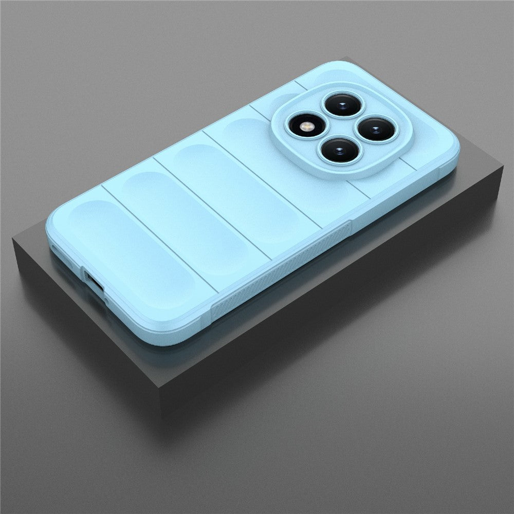 For Xiaomi Poco M8 Pro 5G / Redmi Note 15 Pro+ 5G (Global) Case Anti-Drop Soft TPU Rugged Phone Back Cover - Baby Blue