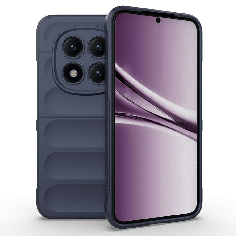 For Xiaomi Poco M8 Pro 5G / Redmi Note 15 Pro+ 5G (Global) Case Anti-Drop Soft TPU Rugged Phone Back Cover - Dark Blue