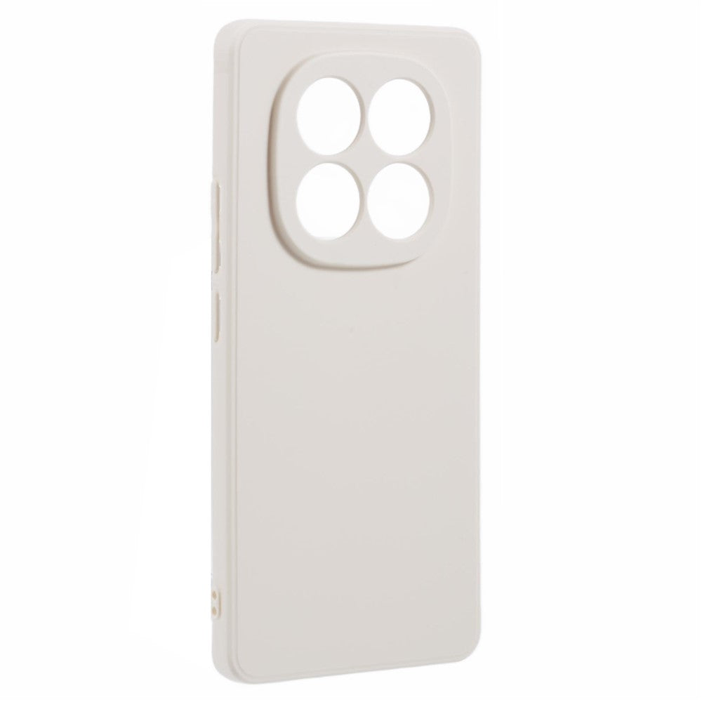 For Xiaomi Redmi Note 15 Pro 5G (Global) Case Precise Cutouts Straight Edge TPU Shockproof Phone Cover - White