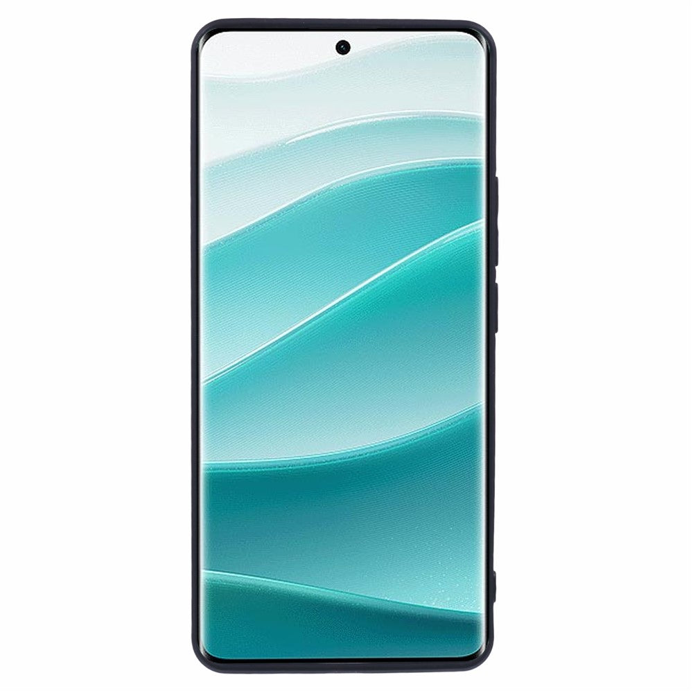 For Xiaomi Redmi Note 15 Pro 5G (Global) Case Precise Cutouts Straight Edge TPU Shockproof Phone Cover - Black