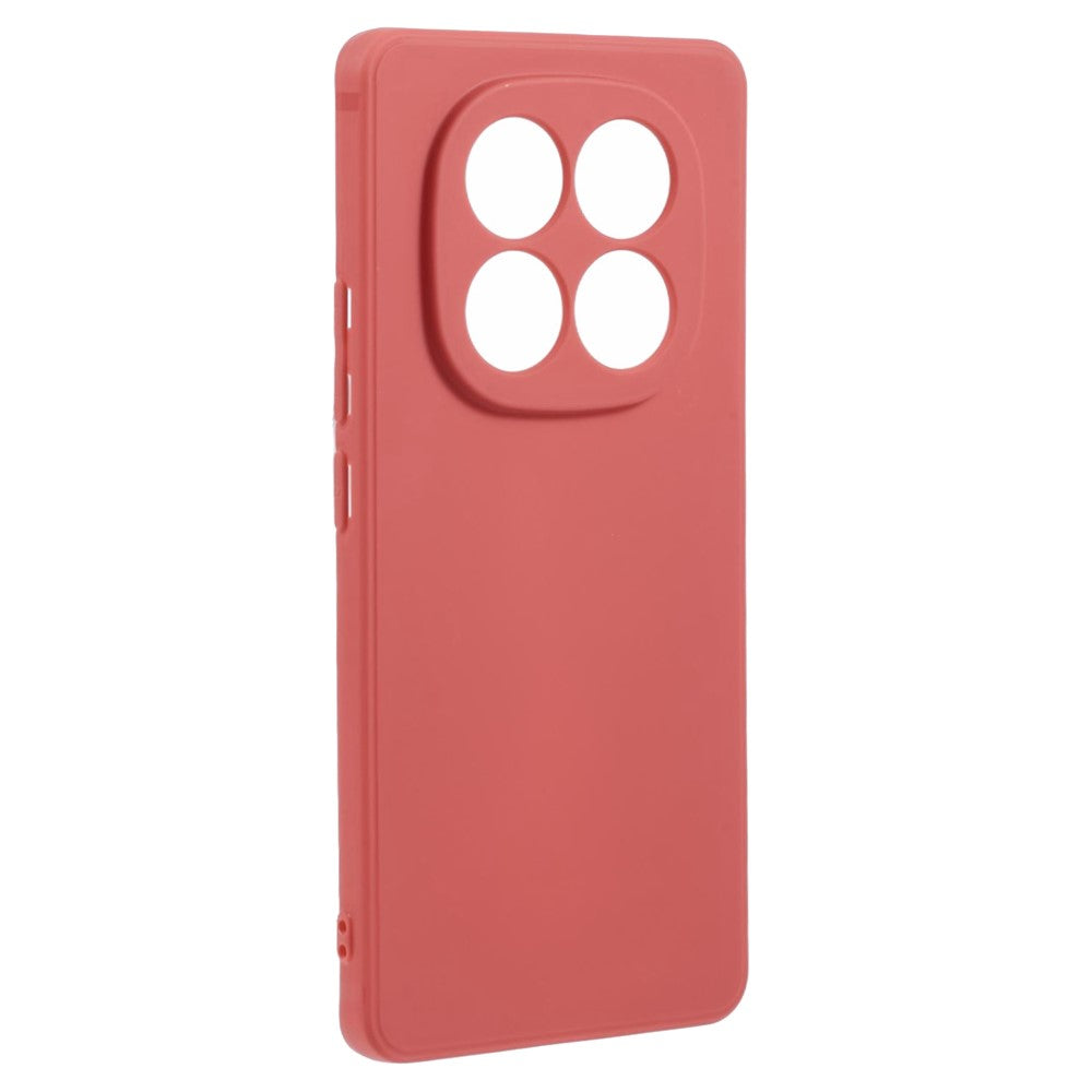 For Xiaomi Redmi Note 15 Pro 5G (Global) Case Precise Cutouts Straight Edge TPU Shockproof Phone Cover - Hawthorn Red