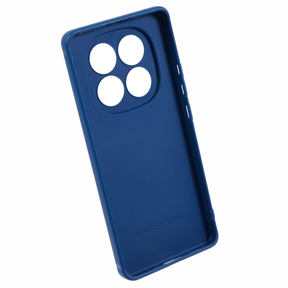 For Xiaomi Poco M8 Pro 5G / Redmi Note 15 Pro+ 5G (Global) Case Precise Cutouts Straight Edge TPU Shockproof Phone Cover - Sapphire