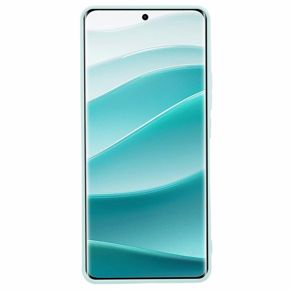 For Xiaomi Poco M8 Pro 5G / Redmi Note 15 Pro+ 5G (Global) Case Precise Cutouts Straight Edge TPU Shockproof Phone Cover - Baby Blue