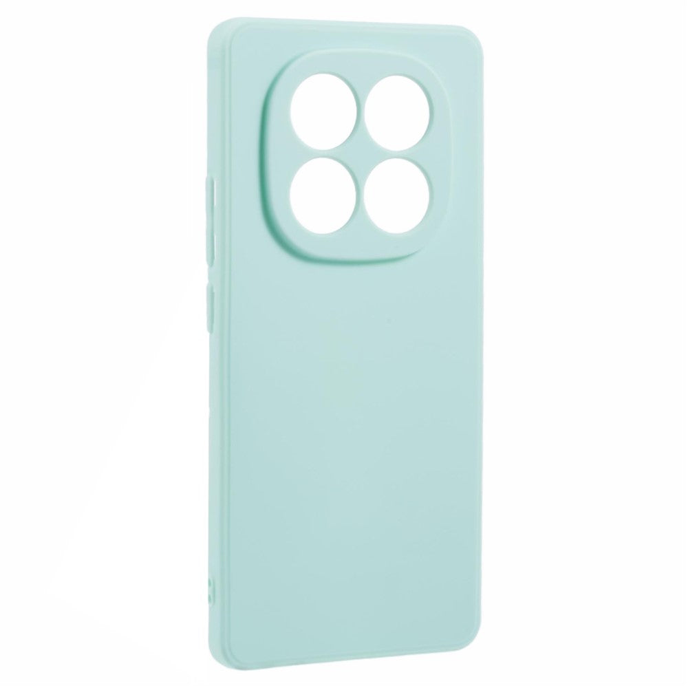 For Xiaomi Poco M8 Pro 5G / Redmi Note 15 Pro+ 5G (Global) Case Precise Cutouts Straight Edge TPU Shockproof Phone Cover - Baby Blue