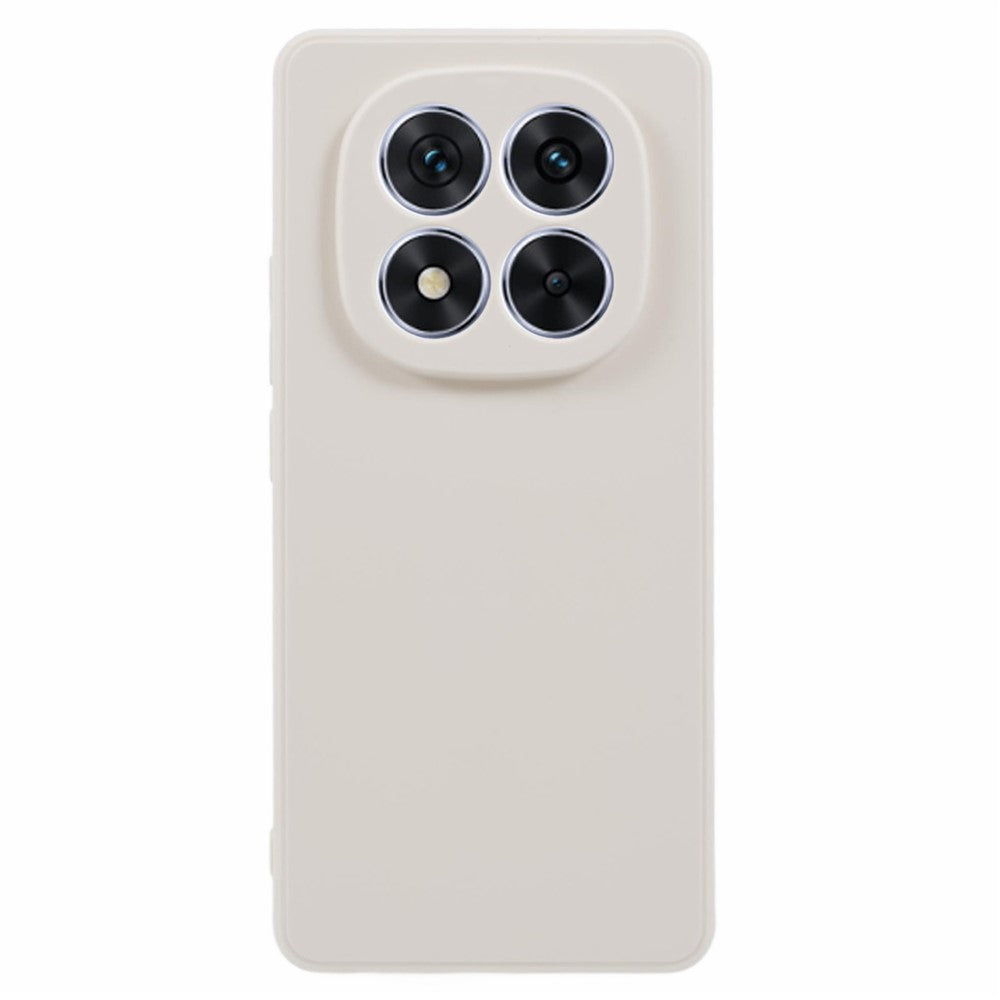 For Xiaomi Poco M8 Pro 5G / Redmi Note 15 Pro+ 5G (Global) Case Precise Cutouts Straight Edge TPU Shockproof Phone Cover - White