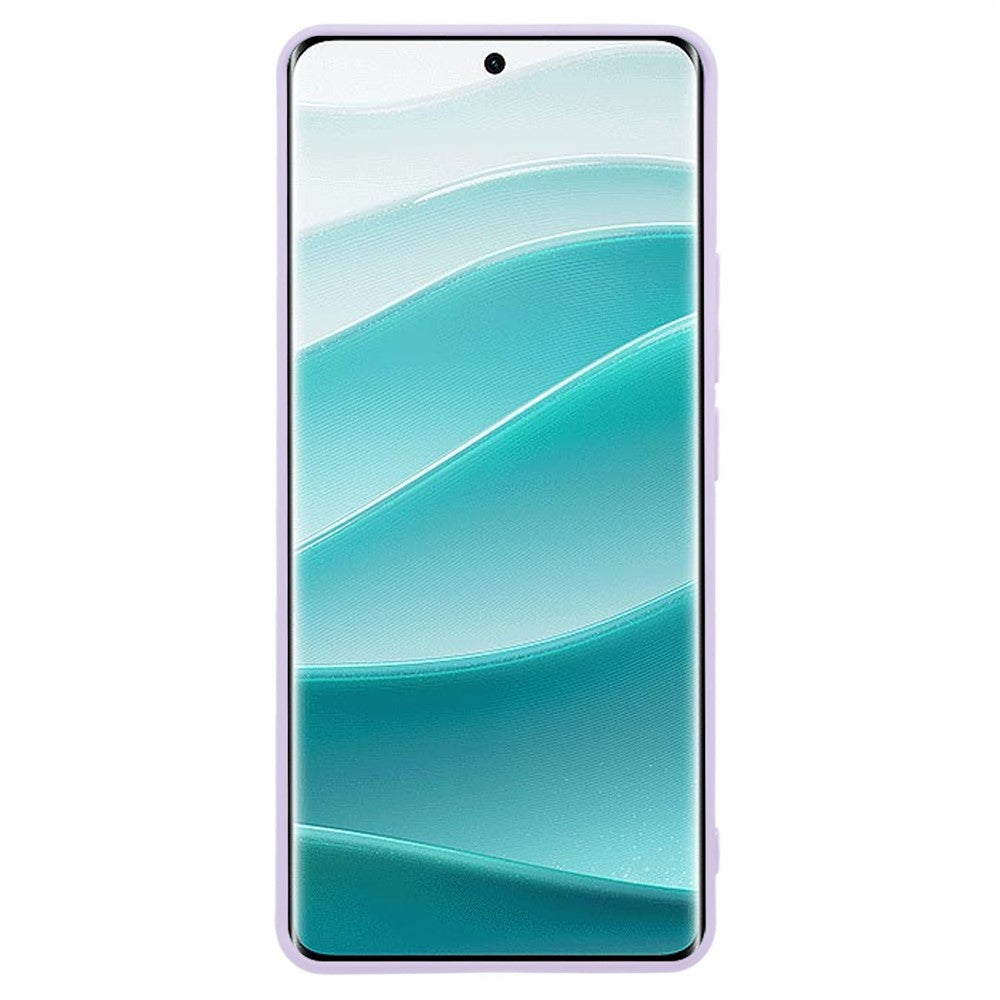 For Xiaomi Poco M8 Pro 5G / Redmi Note 15 Pro+ 5G (Global) Case Precise Cutouts Straight Edge TPU Shockproof Phone Cover - Purple