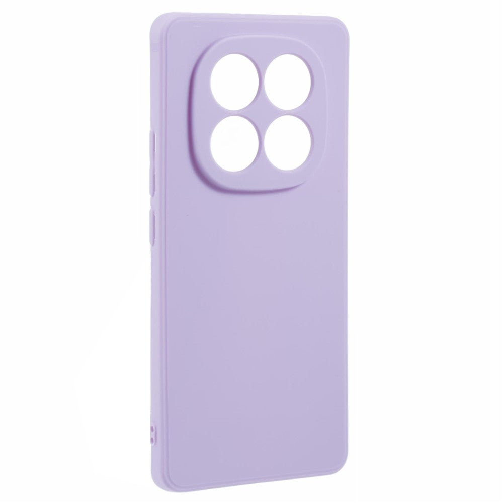 For Xiaomi Poco M8 Pro 5G / Redmi Note 15 Pro+ 5G (Global) Case Precise Cutouts Straight Edge TPU Shockproof Phone Cover - Purple