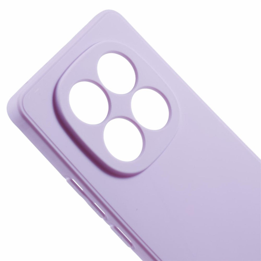 For Xiaomi Poco M8 Pro 5G / Redmi Note 15 Pro+ 5G (Global) Case Precise Cutouts Straight Edge TPU Shockproof Phone Cover - Purple