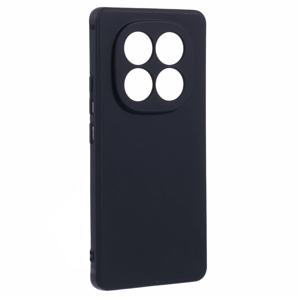 For Xiaomi Poco M8 Pro 5G / Redmi Note 15 Pro+ 5G (Global) Case Precise Cutouts Straight Edge TPU Shockproof Phone Cover - Black