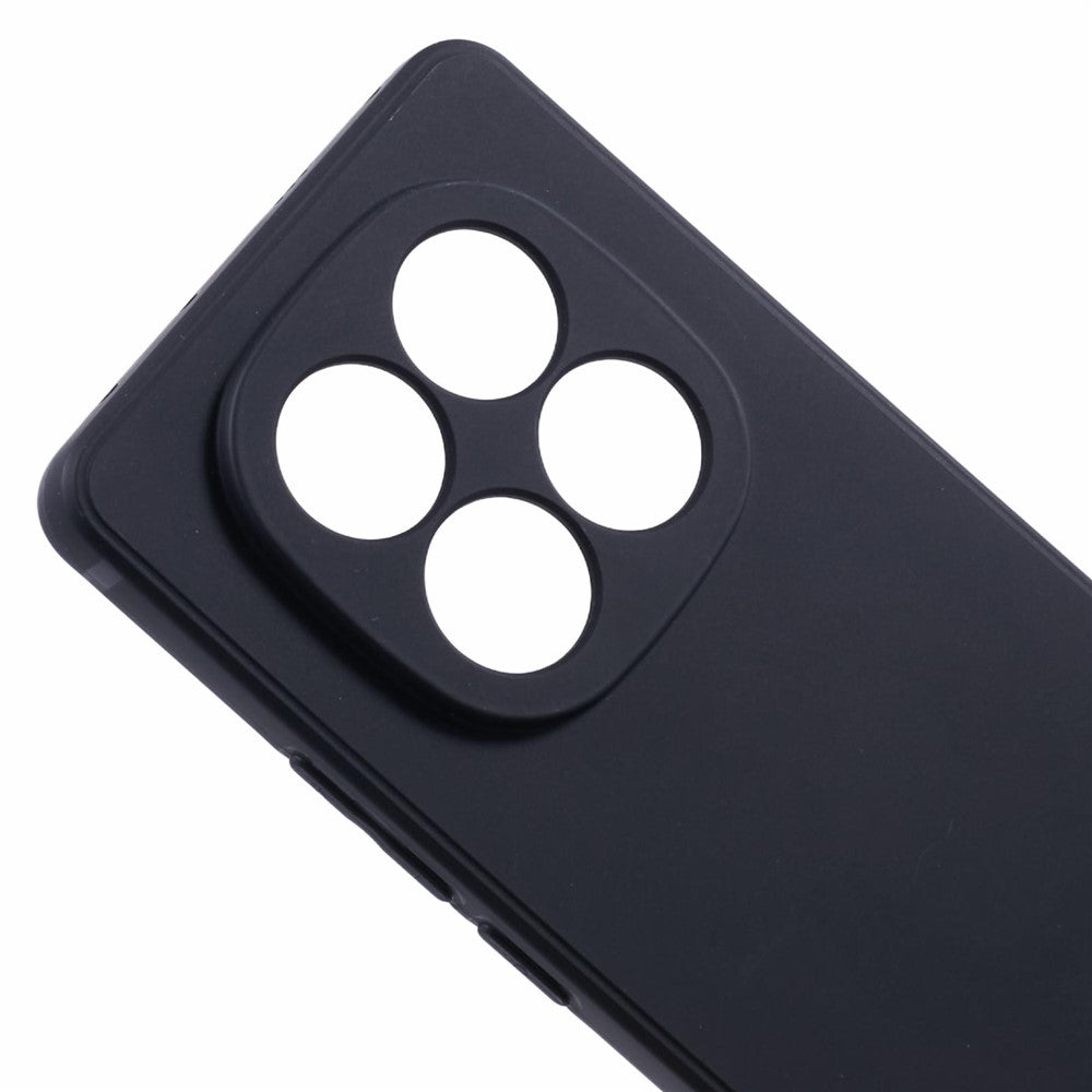For Xiaomi Poco M8 Pro 5G / Redmi Note 15 Pro+ 5G (Global) Case Precise Cutouts Straight Edge TPU Shockproof Phone Cover - Black