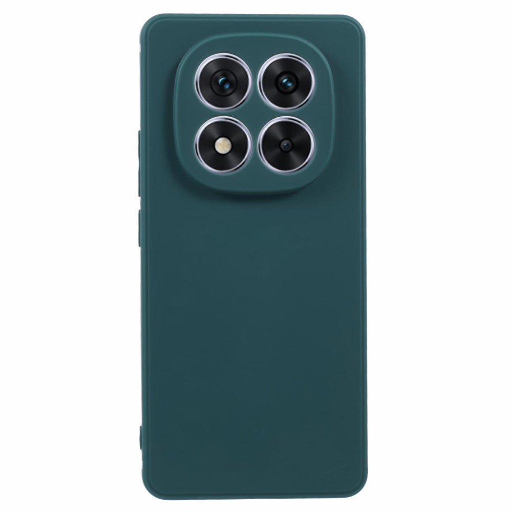 For Xiaomi Poco M8 Pro 5G / Redmi Note 15 Pro+ 5G (Global) Case Precise Cutouts Straight Edge TPU Shockproof Phone Cover - Army Green