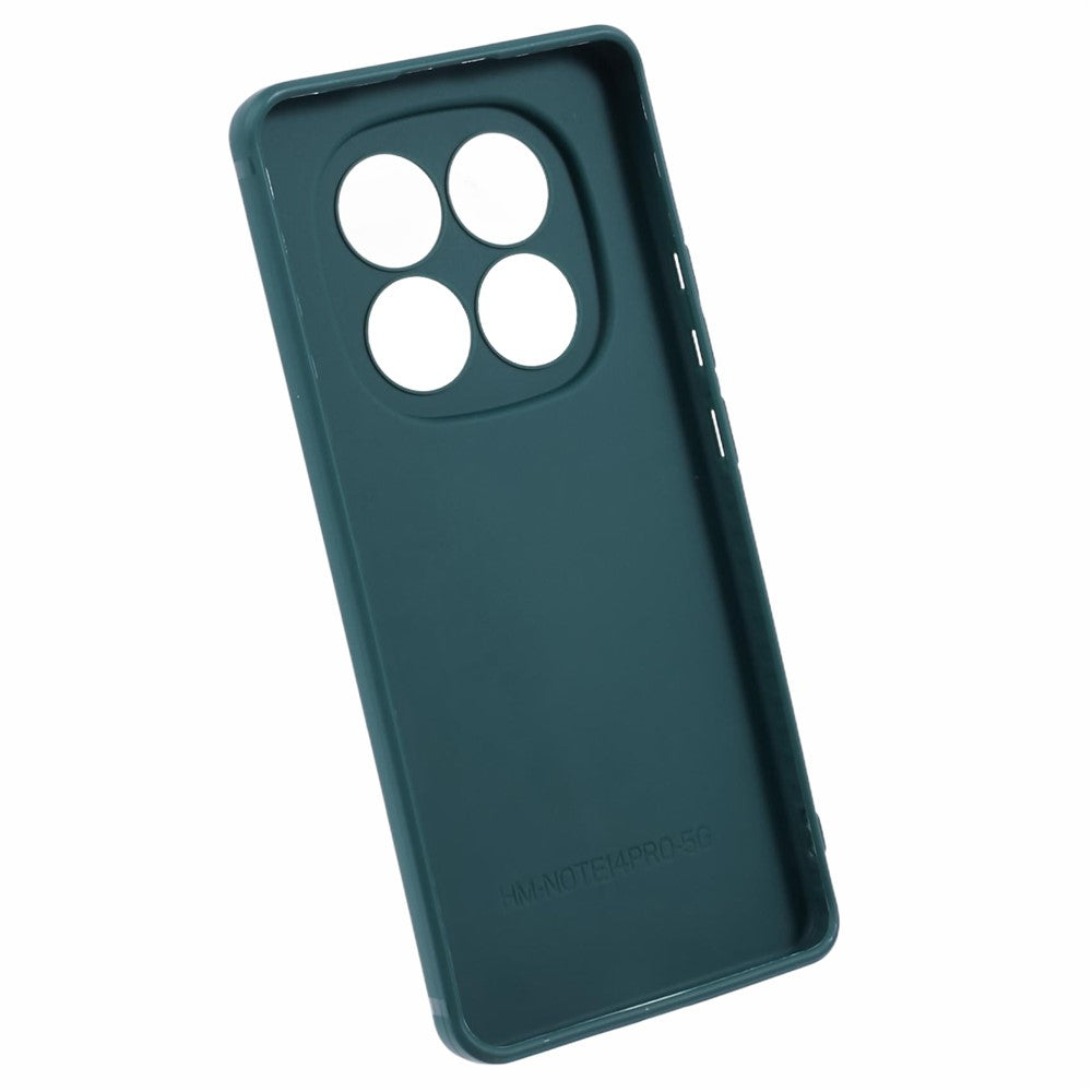 For Xiaomi Poco M8 Pro 5G / Redmi Note 15 Pro+ 5G (Global) Case Precise Cutouts Straight Edge TPU Shockproof Phone Cover - Army Green
