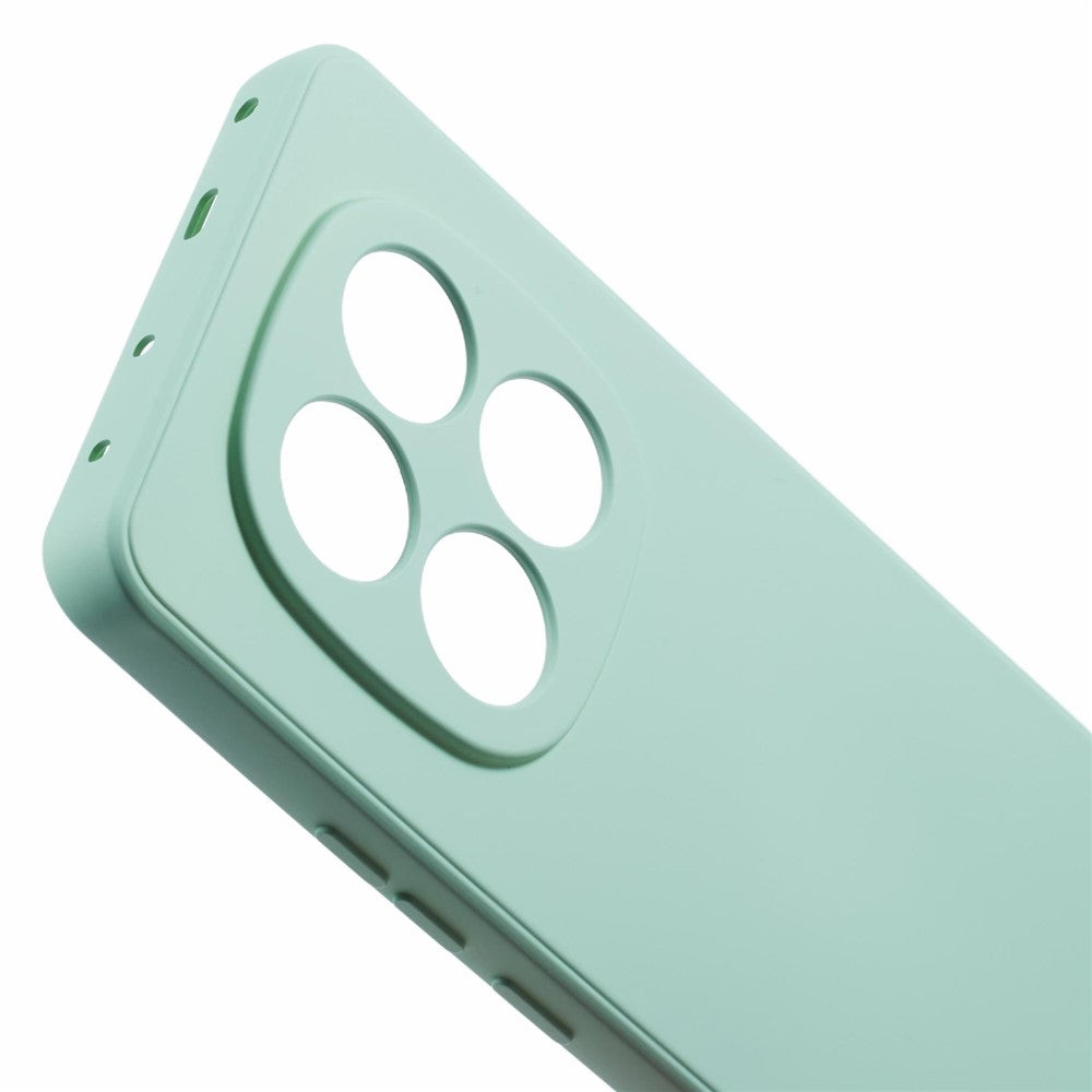 For Xiaomi Poco M8 5G / Redmi Note 15 5G (Global) Case TPU Back Soft Anti-Scratch Fiber Lining Phone Cover - Baby Blue