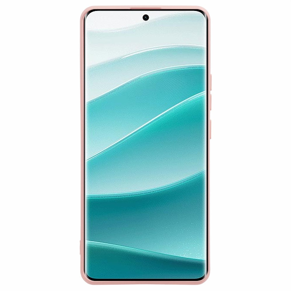 For Xiaomi Poco M8 5G / Redmi Note 15 5G (Global) Case TPU Back Soft Anti-Scratch Fiber Lining Phone Cover - Pink