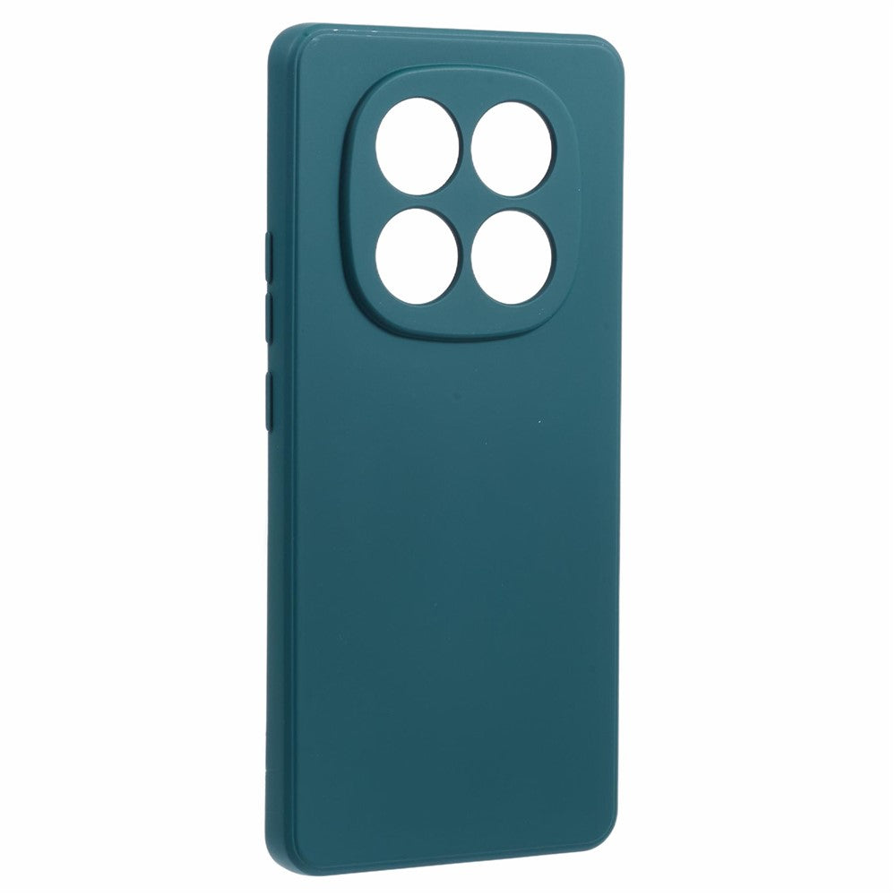 For Xiaomi Poco M8 5G / Redmi Note 15 5G (Global) Case TPU Back Soft Anti-Scratch Fiber Lining Phone Cover - Army Green