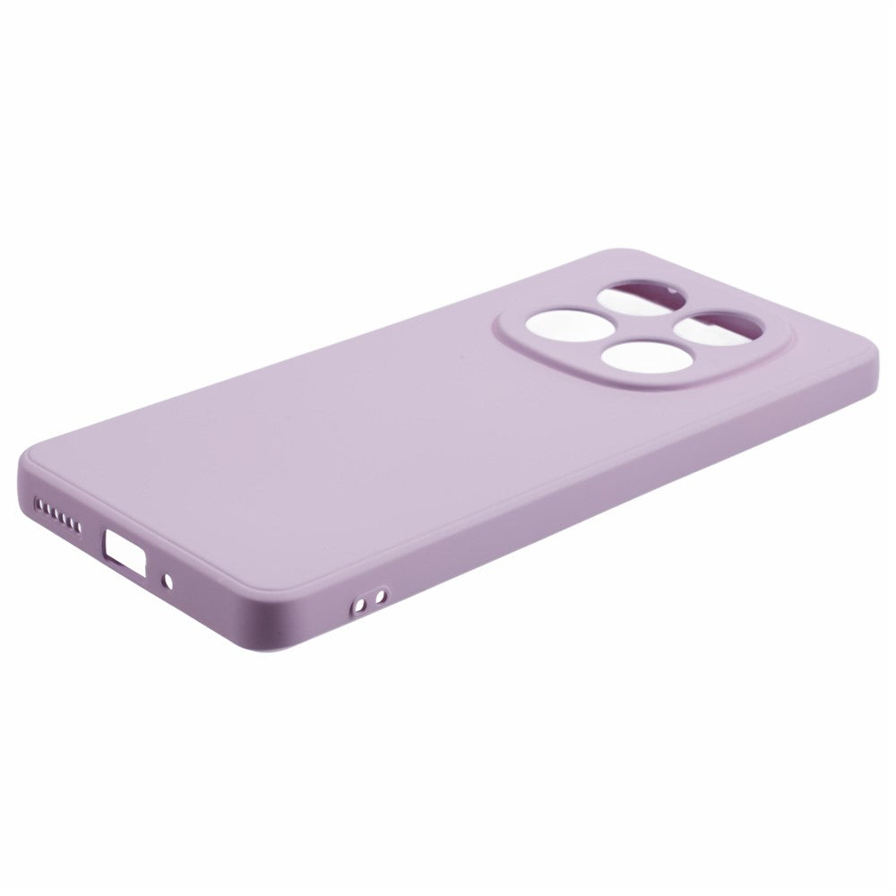 For Xiaomi Redmi Note 15 Pro 5G (Global) Case TPU Back Soft Anti-Scratch Fiber Lining Phone Cover - Purple