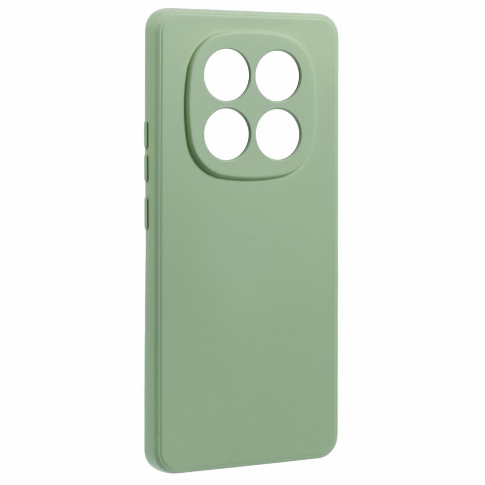 For Xiaomi Redmi Note 15 Pro 5G (Global) Case TPU Back Soft Anti-Scratch Fiber Lining Phone Cover - Matcha Green