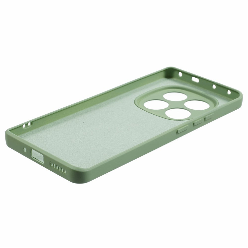 For Xiaomi Redmi Note 15 Pro 5G (Global) Case TPU Back Soft Anti-Scratch Fiber Lining Phone Cover - Matcha Green