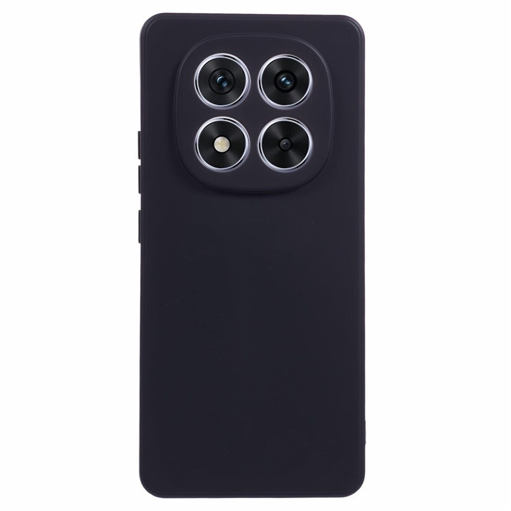 For Xiaomi Poco M8 Pro 5G / Redmi Note 15 Pro+ 5G (Global) Case TPU Back Soft Anti-Scratch Fiber Lining Phone Cover - Black
