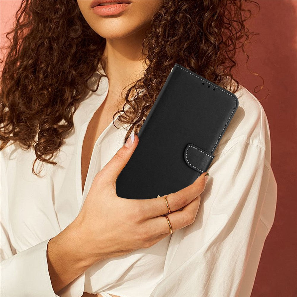 For Xiaomi Redmi Note 15 Pro 5G (Global) Case Bowknot Decor Wallet Leather Phone Cover with Wrist Strap - Black