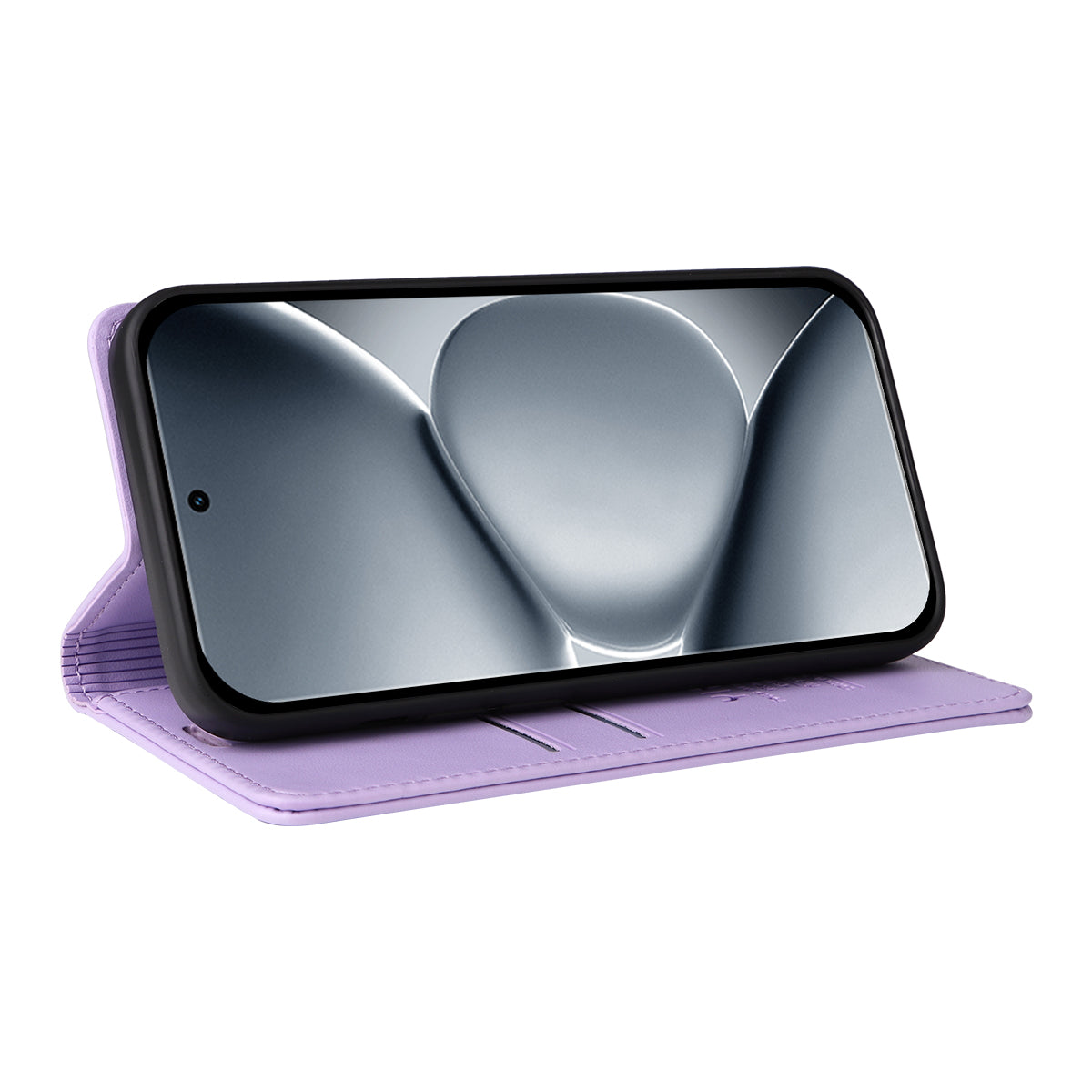 For Xiaomi Poco M8 Pro 5G / Redmi Note 15 Pro+ 5G (Global) Phone Cases YIKATU Magnetic Closure PU Leather Mobile Cover -  Light Purple
