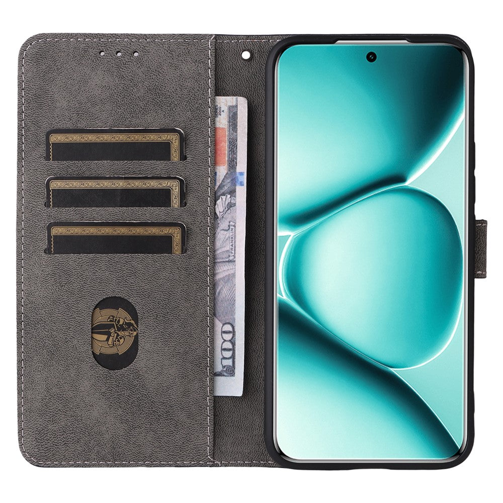 For Xiaomi Poco M8 Pro 5G / Redmi Note 15 Pro+ 5G (Global) Case Wallet RFID Blocking PU Leather Phone Cover Stand with Strap - Black