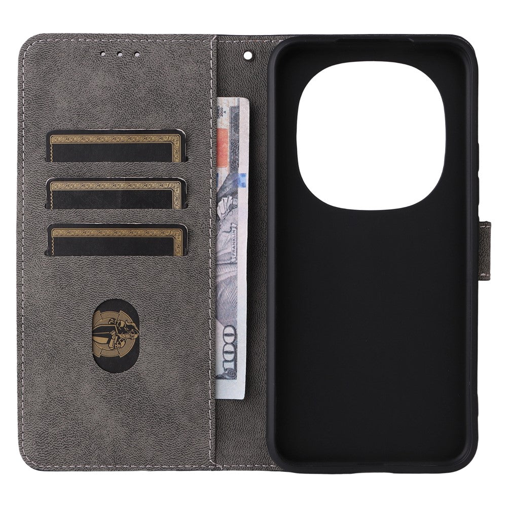 For Xiaomi Poco M8 Pro 5G / Redmi Note 15 Pro+ 5G (Global) Case Wallet RFID Blocking PU Leather Phone Cover Stand with Strap - Black