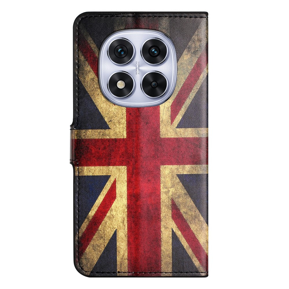 For Xiaomi Poco M8 Pro 5G / Redmi Note 15 Pro+ 5G (Global) Case Pattern Print PU Leather Wallet Phone Cover - Union Jack