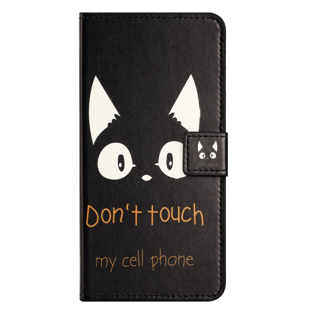 For Xiaomi Poco M8 Pro 5G / Redmi Note 15 Pro+ 5G (Global) Case Pattern Print PU Leather Wallet Phone Cover - Cat Ears