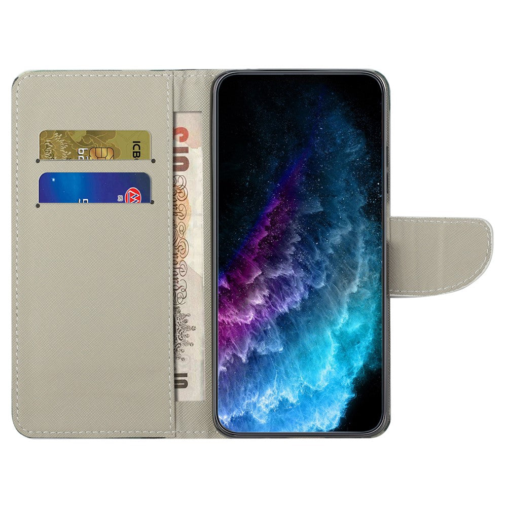 For Xiaomi Poco M8 Pro 5G / Redmi Note 15 Pro+ 5G (Global) Case Pattern Printing Cross Texture Leather Phone Cover - Keep Calm and Sparkle