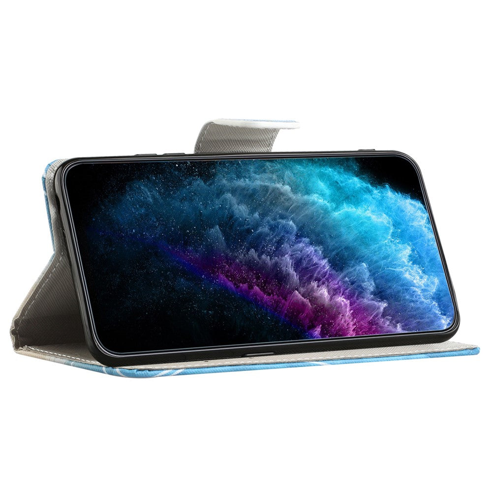 For Xiaomi Poco M8 Pro 5G / Redmi Note 15 Pro+ 5G (Global) Case Pattern Printing Cross Texture Leather Phone Cover - Don't Touch My Phone