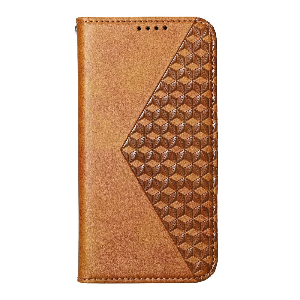 For Xiaomi Poco M8 Pro 5G / Redmi Note 15 Pro+ 5G (Global) Case Calf Texture PU Leather Wallet Phone Cover with Wrist Strap - Yellow