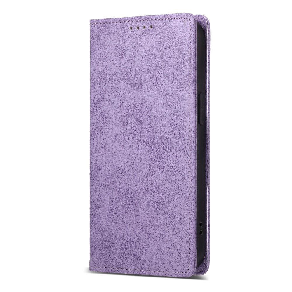 For Xiaomi Redmi Note 15 Pro 5G (Global) Wallet Case RFID Blocking PU Leather Phone Cover - Purple