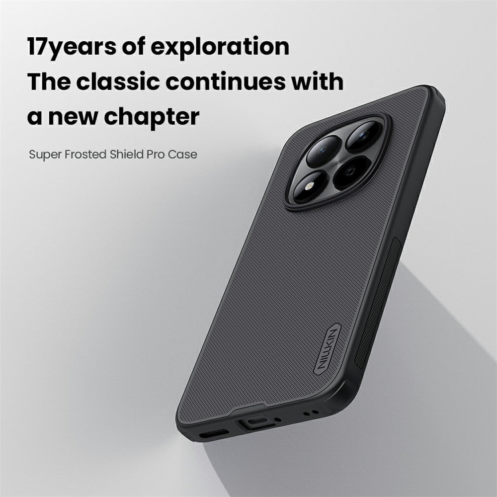 NILLKIN Frosted Shield Pro For Xiaomi Redmi Note 15 Pro 5G (Global) Case Matte PC + TPU Phone Cover