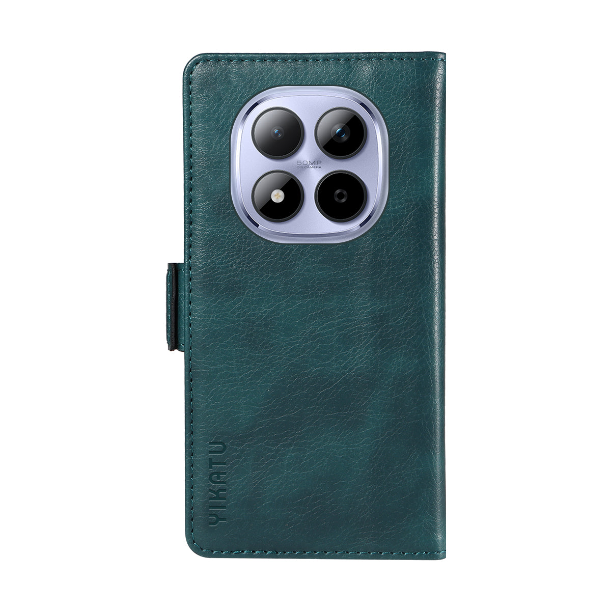 For Xiaomi Redmi Note 15 Pro 5G (Global) Case YIKATU YK-007 Litchi Texture PU Leather Wallet Phone Cover - Blue