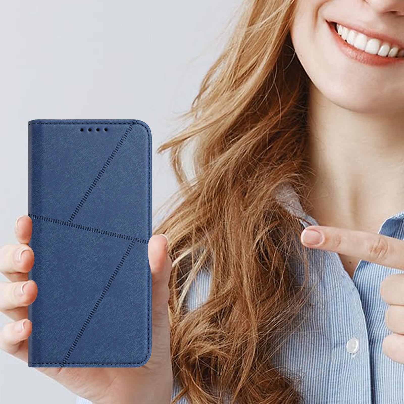 For Xiaomi Poco M8 Pro 5G / Redmi Note 15 Pro+ 5G (Global) Wallet Case Magnetic Closure Leather Flip Phone Cover with Stand - Royal Blue